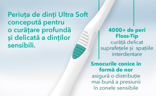 Periuță de dinți elmex Expert Precision Sensitive, cu perii moi